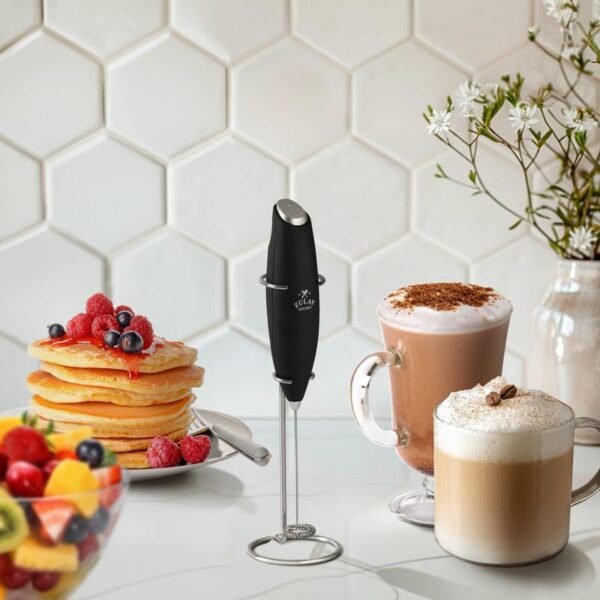 Kitchen Powerful Milk Frother Wand - Ultra Fast Handheld Drink Mixer – Bild 5